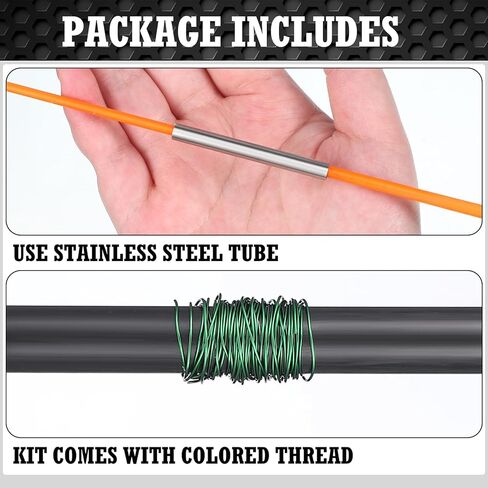 15 PCS مجموعة إصلاح قضيب الصيد تشمل 3 أجهزة كمبيوتر مثبتة قضيب وآلة لترويغ مجموعة 2 خيط 1 شريط 5 فرش in Kuwait