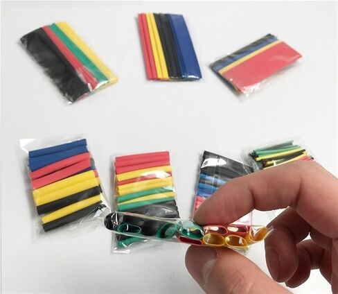164pcs مجموعة polyolefin تقليص متنوعة حرارة تقلص أنبوب الأنبوب مجموعة الأذواق المعزولة in Kuwait