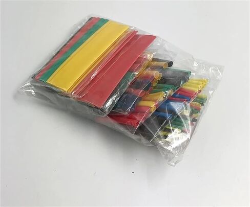164pcs مجموعة polyolefin تقليص متنوعة حرارة تقلص أنبوب الأنبوب مجموعة الأذواق المعزولة in Kuwait