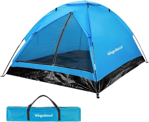 1-2 one Person Two Persons Small Camping Tents for Hiking with rainfly, Esay Set up Dome Tent with Carrying Bag,Basic Portable Camping Small Tents for Backpacking in Saudi Arabia