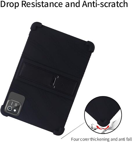 لحالة Aiprotablet C20E Tablet 10 بوصة Android أقراص Android ، Bovugac Soft Silicone Stand Stand Stand Roofrack Friends for Aiprotablet C20E أقراص (أزرق) in Kuwait