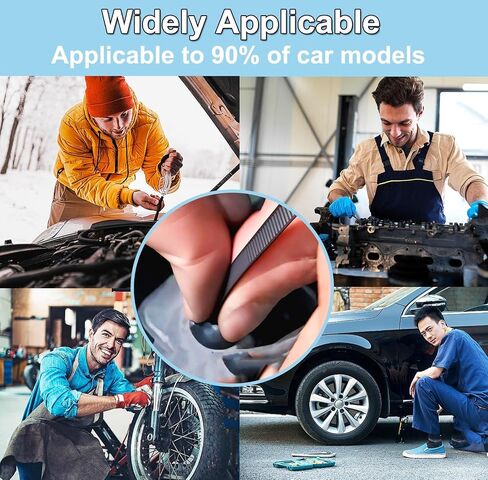 100PCS Nylon Universal Cable Tie Buckle, Heavy Duty Self Locking Nylon Zip Ties, 2025 Upgrade Multipurpose Plastic Cable Ties Tool, UV Resistant Black Zipties for Car Daily Repair in Saudi Arabia