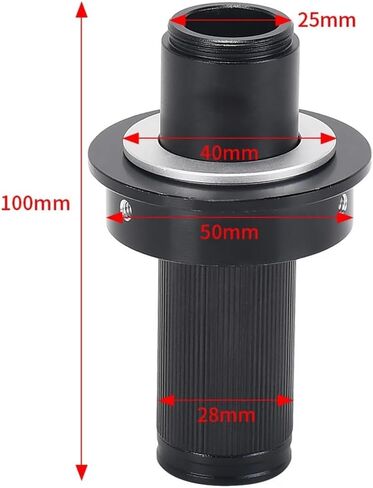 Microscope Kit Stereo Microscope Camera Camera Lens Monocular Aperture Ring Ring من 76 إلى 50 إلى 40 إلى 28 محول Accessories عدسة مجهر (من 50 ملم إلى 28 ملم) in Saudi Arabia