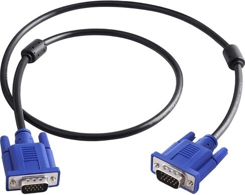 VGA to VGA Monitor Cable 3 Feet HD15 Male to Male for TV Computer Projector in Saudi Arabia