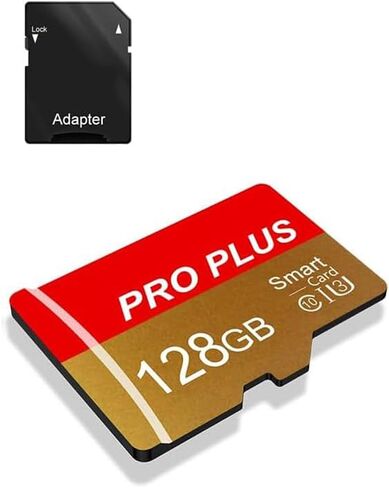 TF Card 32GB with Adapter, High Speed Memory Card, UHS-I C10 A1 Memory TF Card for Tablet/Mobile Phone/Camera/Car Audio/Game Console (32, GB) in Saudi Arabia