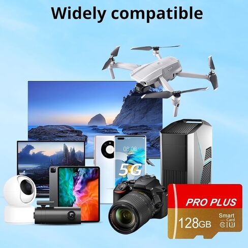 TF Card 32GB with Adapter, High Speed Memory Card, UHS-I C10 A1 Memory TF Card for Tablet/Mobile Phone/Camera/Car Audio/Game Console (32, GB) in Saudi Arabia