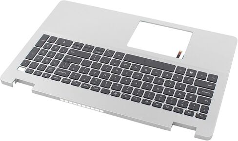 ApplianPar Silver Palmrest Upper Case Cover with Backlit Keyboard V5JHC 0V5JHC for Dell Inspiron 5593 in Saudi Arabia