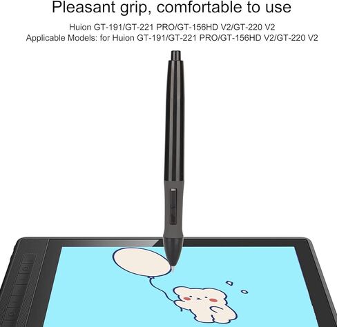 Pen68d Pen ، حساسة عالية لـ GT 191 ، GT 221 Pro ، GT 156HD V2 ، GT 220 V2 ، قلم البطارية مع ضغط مستوى 8192 in Saudi Arabia