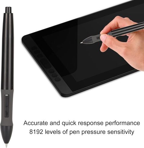 Pen68d Pen ، حساسة عالية لـ GT 191 ، GT 221 Pro ، GT 156HD V2 ، GT 220 V2 ، قلم البطارية مع ضغط مستوى 8192 in Saudi Arabia