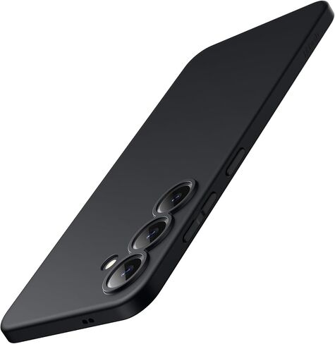 JETech Slim Case for Samsung Galaxy S25 Ultra 5G with Camera Lens Full Protection, Ultra-Thin Lightweight Matte Finish Minimalist Protective Phone Cover (Titanium Black) in Saudi Arabia