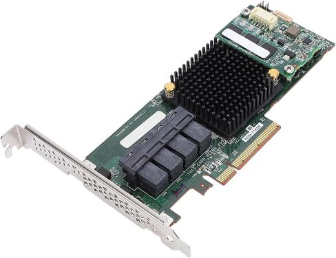 بطاقة وحدة التحكم ، بطاقة صفيف SAS 4 المنفذ 8643 PCIe x8 71605 لزيادة قابلية التوسيع in Saudi Arabia