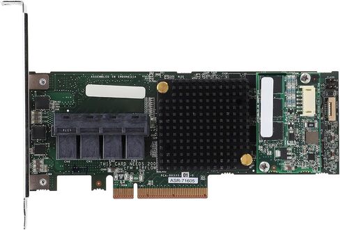 بطاقة وحدة التحكم ، بطاقة صفيف SAS 4 المنفذ 8643 PCIe x8 71605 لزيادة قابلية التوسيع in Saudi Arabia