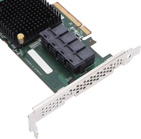 بطاقة وحدة التحكم ، بطاقة صفيف SAS 4 المنفذ 8643 PCIe x8 71605 لزيادة قابلية التوسيع in Saudi Arabia