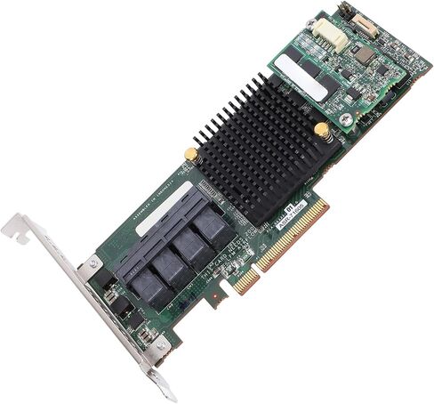 بطاقة وحدة التحكم ، بطاقة صفيف SAS 4 المنفذ 8643 PCIe x8 71605 لزيادة قابلية التوسيع in Saudi Arabia