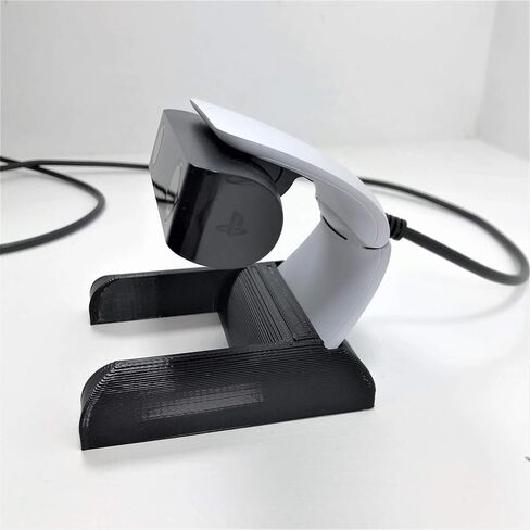 Product Compatible with The PS5 HD Camera Desk Stand Holder Mount Bracket for PlayStation 5 Black in Saudi Arabia