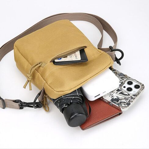 Crossbody Bag Unisex Crossbody Bag Handbag Mini Mobile Wallet in Saudi Arabia