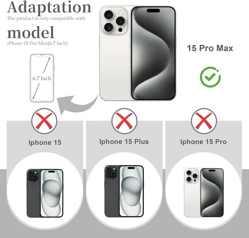 Back Glass Replacement for iPhone 15 Pro Max(6.7 inches,Blue Titanium) Integrated Glass & Wireless Charging Repair Tools are Included in Kuwait