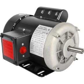 2 HP Electric Motor Farm Duty Single Phase Motor 3450RPM 56 Frame 5/8" Shaft 115/230V TEFC CW/CCW in Kuwait