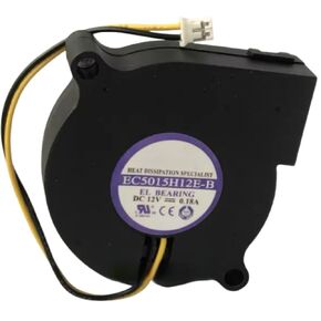 EC5015H12E-B FAN 5CM لـ 12V 0.18A 5015 50X50X15MM 2-WARE مروحة التبريد in Kuwait