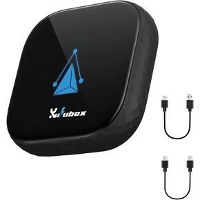 Android Auto Wireless Adapter for Car, Android Auto Dongle Plug & Play Easy Setup Supports Voice Assistant Low Latency, Online Update Auto,Connect for 2016+ Cars in Saudi Arabia