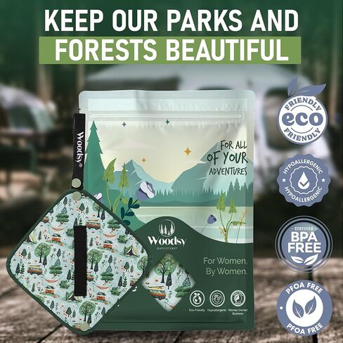 Pee Cloth for Women – Silver Infused Reusable Pee Rag, Absorbent & Eco-Friendly Toilet Paper Alt., Hygienic Wipe for Female Urination, Camping, Hiking & Travel (Multi Colored) in Saudi Arabia