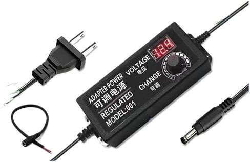 3-12V5A-24V3A محرك ، مضخة المياه ، مروحة ، شريط ضوء LED ، الجهد القابل للتعديل ، السرعة وإمدادات الطاقة التعتيم (3-24V-3A مع العرض) in Kuwait