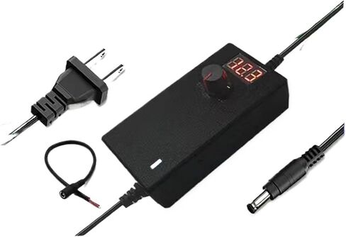 3-12V5A-24V3A محرك ، مضخة المياه ، مروحة ، شريط ضوء LED ، الجهد القابل للتعديل ، السرعة وإمدادات الطاقة التعتيم (3-24V-3A مع العرض) in Kuwait