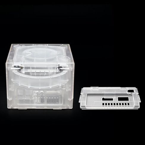 فيديو ألعاب الفيديو Console Shockproof Shell لاستبدال وحدة التحكم Clear Box Effects مقاومات قذيفة ألعاب ملحق Gamecube NGC in Kuwait