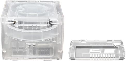 فيديو ألعاب الفيديو Console Shockproof Shell لاستبدال وحدة التحكم Clear Box Effects مقاومات قذيفة ألعاب ملحق Gamecube NGC in Kuwait