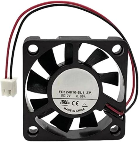 FD124010-SL1 ZP Fan 4cm لـ 12v 0.09a 4010 40x40x10mm 2-ware fan in Saudi Arabia