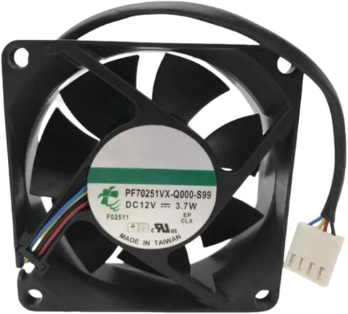 PF70251VX-Q000-S99 Fan 7CM for 12V 3.7W 7025 70X70X25MM 4-Wire Cooling Fan in Saudi Arabia