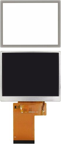 ZEZEFUFU 3.5 inch LCD Display Screen Panel For Anbernic RG35XX Game Console Part in Saudi Arabia