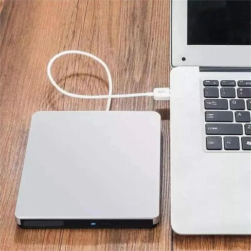 محمول USB 3.0 CD/DVD RW الكاتب قارئ مشغل محرك أقراص بصري مع صينية وكابلات in Saudi Arabia