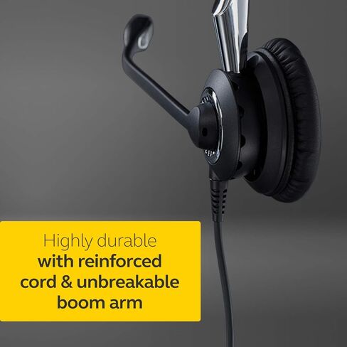 JABRA 2400 II USB DUO CC Wired Headset for Softphone مع ميكروفون إلغاء الضوضاء ، محسّن للاتصال الموحد (متجدد) in Saudi Arabia