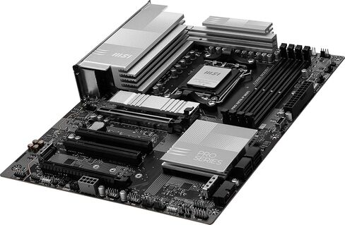 MSI PRO X870-P WiFi V1 ProSeries Motherboard (AMD Ryzen 9000/8000/7000 Series Processors, AM5, DDR5, PCIe 5.0, M.2 Gen5, SATA 6Gb/s, USB 40Gbps, HDMI/DP, Wi-Fi 7, Bluetooth 5.4, 5Gbps LAN, ATX) in Saudi Arabia