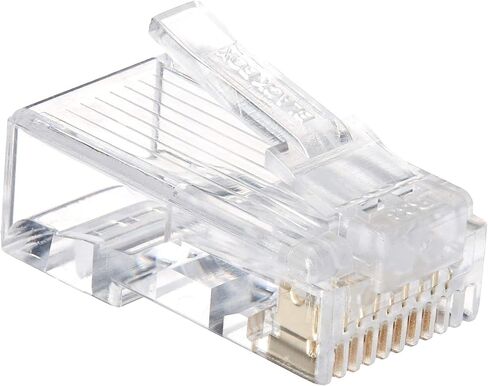 BLACK BOX FMTP5E -50PAK Network Connector - 50 Pack - 1 X RJ -45 Male - شفاف in Saudi Arabia