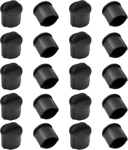 BNC-A Plug Protective Cover 20 Pcs Anti-Dust Protector Caps, Plug Protector Caps for BNC-A Female Ports and Computers Black Silica Gel in Saudi Arabia