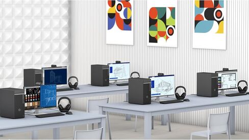 Dell Optiplex 7020 Tower Business سطح مكتب كمبيوتر ، 32 جيجا بايت DDR5 RAM ، 1TB PCIE SSD ، Intel 6-Core I5-12500 (Beat I7-11700) ، DVDRW ، WIFI Adapter ، RJ-45 ، Type-C ، HDMI ، Window 11 Pro (Renened) in Saudi Arabia