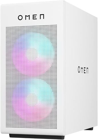 HP Omen 35L Gaming Desktop PC ، Intel Core Ultra 7 265K ، Geforce RTX 4080 Super (16GB GDDR6) ، 32GB DDR5 RAM ، 2TB PCIE SSD ، Windows 11 Pro - White - GT16-0085T (متجدد) in Kuwait