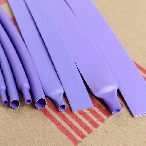 1M أنبوب تقلص الحرارة الأرجواني 1: 1 ، غلاف الكبل الحراري البولي أوليفين يلف التفاف (6 مم × 1 متر) in Kuwait