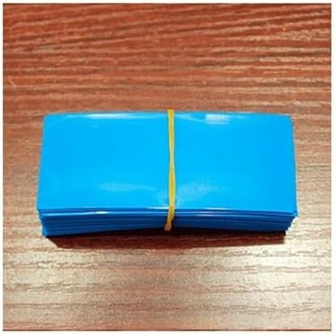 100pcs PVC Heat Shrinkable Sleeve Package Shrink Film, for Battery Outer Packaging Tube Film(Green) in Kuwait