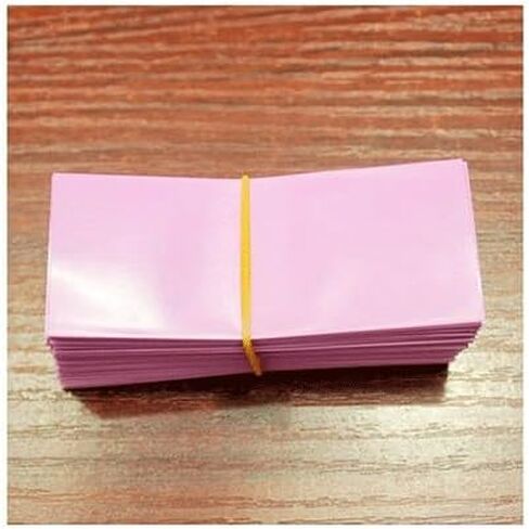 100pcs PVC Heat Shrinkable Sleeve Package Shrink Film, for Battery Outer Packaging Tube Film(Green) in Kuwait