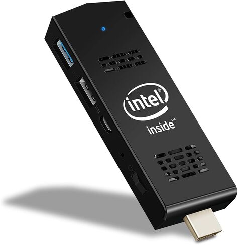 Mini PC Stick with Intel Atom Z8350 & Windows 10 Pro,Mini PC 4GB RAM 128GB ROM,Intel Stick pc Support Auto Power on,HD 4K on Business Office Industrial IOT Media Home in Saudi Arabia