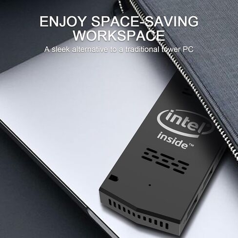 Mini PC Stick with Intel Atom Z8350 & Windows 10 Pro,Mini PC 4GB RAM 128GB ROM,Intel Stick pc Support Auto Power on,HD 4K on Business Office Industrial IOT Media Home in Saudi Arabia