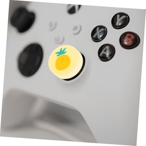 ARTIBETTER 4pcs Switch Thumb Grip Caps Luminous Fruit Design Joystick Covers for Controller Dark Ergonomic Protective in Saudi Arabia