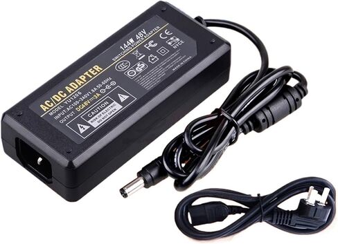 48V 3A محول الطاقة جهاز الإرسال والاستقبال البصري 48V 3APOE مركزية تبديل الطاقة مزود الطاقة DC5.5MM in Saudi Arabia