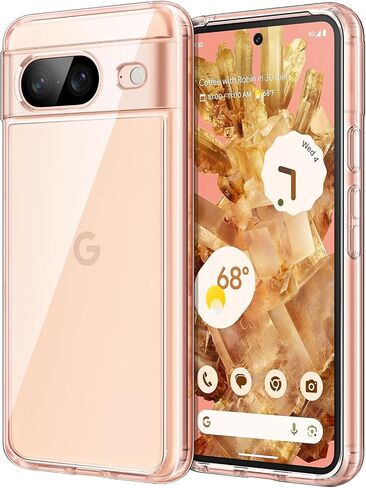 Jetech Case لـ Google Pixel 7 ، غطاء مصد هاتفي مقاوم للصدمات ، واضطراب مضاد للخلع Clear Back (Clear) in Saudi Arabia