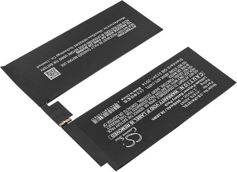 Cameron Sino Battery for A1876, A1895, A1983, A2014, A2069, A2229, A2232, A2233, iPad Pro 12.9 2018 3rd Gen, iPad Pro 12.9 3rd, iPad Pro 12.9 4th PN: A1876, A2043 9650mAh in Kuwait