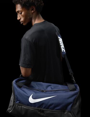 Nike Brasilia 9.5 Training Duffel Bag in Red/University Red Polyester in Saudi Arabia