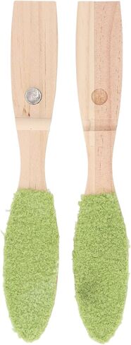 Leaf Cleaning Tongs, Plant Leaf Cleaning Brush With Wooden Handle, Leaf Shape Plant Cleaner Plant Leaf Cleaning Tool in Saudi Arabia